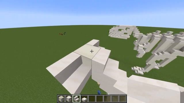 T. rex Skeleton in Minecraft (Tutorial) смотреть онлайн