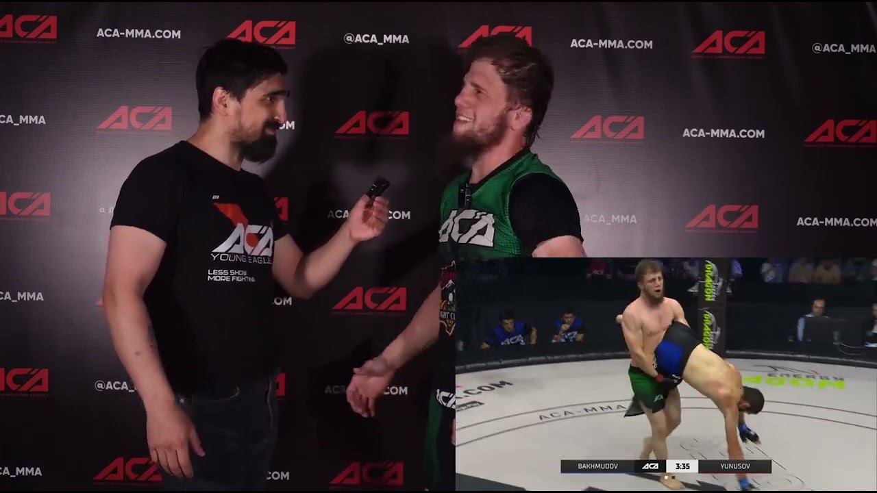 ACA YE 39: Ислам Юнусов | Слова после боя смотреть онлайн
