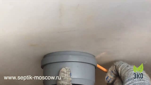 Монтаж септика Топас 6 Пр + наращивание горловины смотреть онлайн