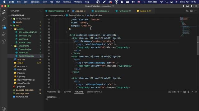 ? Countries App with ReactJS & Material UI ? | ReactJS Project | REST Countries API | React hooks смотреть онлайн