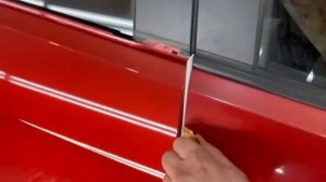 Покраска с переходом на соседний элемент, даёт гарантию, что будет все в цвет