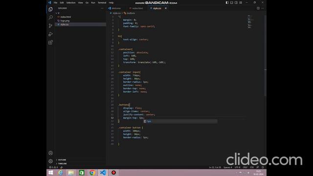 How to create a simple form using HTML and CSS in less than 10 minutes | Coding | Web Development смотреть онлайн