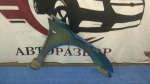 Переднее левое синее крыло Cruze