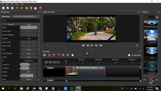 Add/remove audio | OpenShot Video Editor Tutorial | 2021 | Ride Into Infinity смотреть онлайн