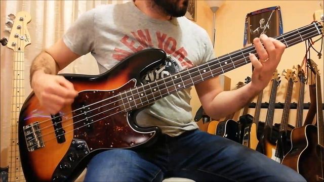 Nirvana - All Apologies (cover bass Gianpiero Leone) смотреть онлайн