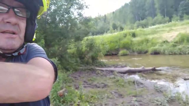 Река Сторожевая,приток Вишеры,последняя алмазоносная речка разведанных в советское время. смотреть онлайн