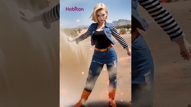 Android 18 Ai Art Images Selected + Editing n Repair with Photoshop Dragon Ball Fan Art смотреть онлайн