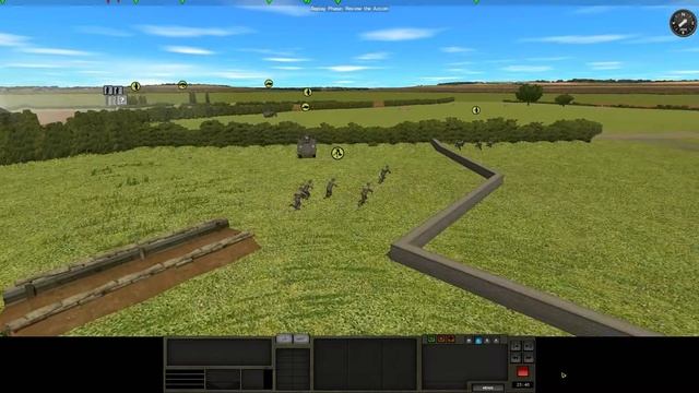 Combat Mission: Battle for Normandy - AAR - Part 1 смотреть онлайн