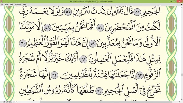 Practice reciting with correct tajweed - Page 448 (Surah As-Saffat) смотреть онлайн