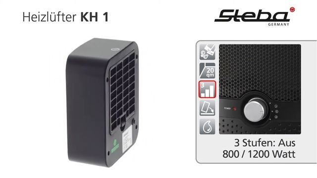 Steba Keramik Heizer Compact KH 1 смотреть онлайн