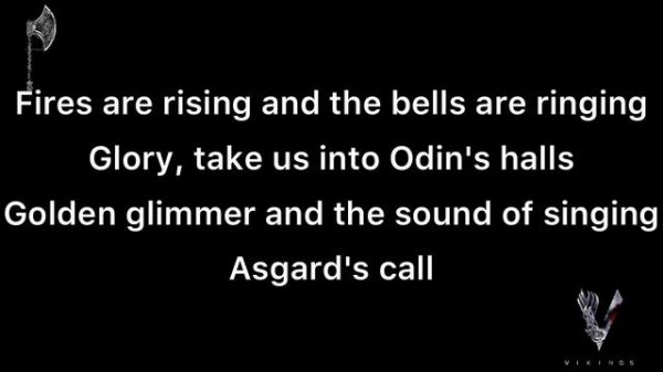Valhalla Calling - Lyrics