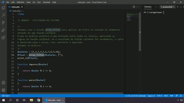 PHP 8 PARTE 2 #059 FILTRAR UM ARRAY COM UMA FUNÇÃO CALLBACK смотреть онлайн
