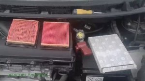 Замена воздушного фильтра на Ниссан Ноут 1 4. Как заменить воздушный фильтр на Nissan  Note 1.4...