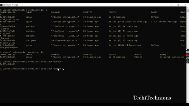 Docker Container Commands (rm, prune) смотреть онлайн