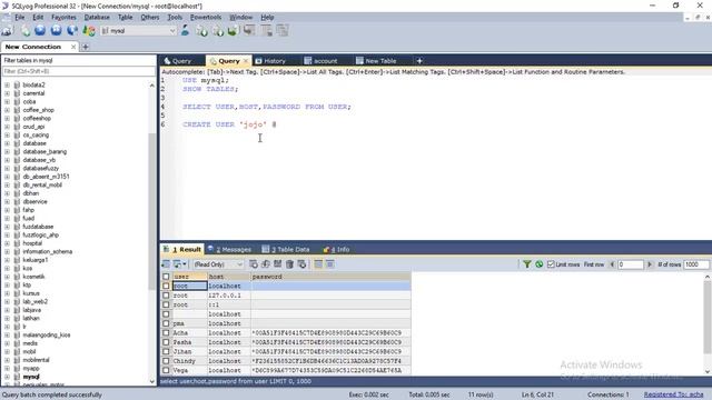 DCL (Part 1) - Konfigurasi User Pada Server MySQL смотреть онлайн