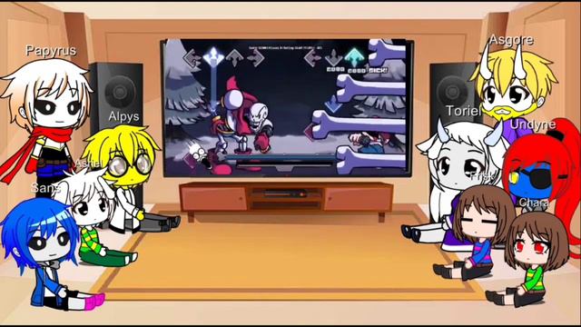 undertale reacts to fnf Dustin demo (request) - test words смотреть онлайн