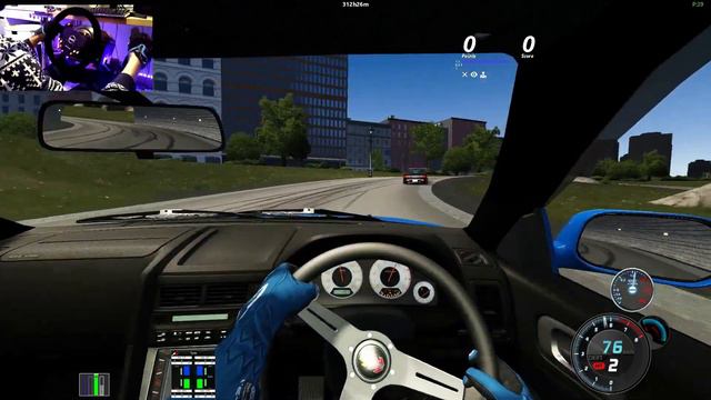 Assetto Corsa Drifting at BROOKLYN Park LETS GO. смотреть онлайн