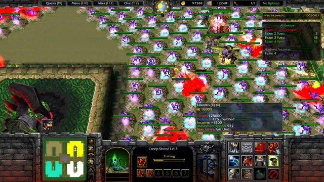 Shango Tower Wars v1.8E #62 Nightelf vs Demon - Warcraft 3 смотреть онлайн
