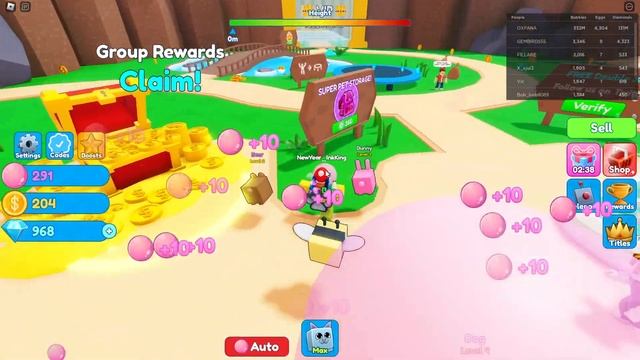 ?ВЫШЕЛ BUBBLE GUM SIMULATOR 2!? BUBBLE GUM CLICKER ROBLOX РОБЛОКС смотреть онлайн