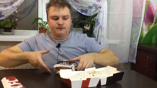 2в1 | Обжор по темному + вызов 16 крыльев KFC | mukbang eating realsound итинг Мукбанг обзор смотреть онлайн