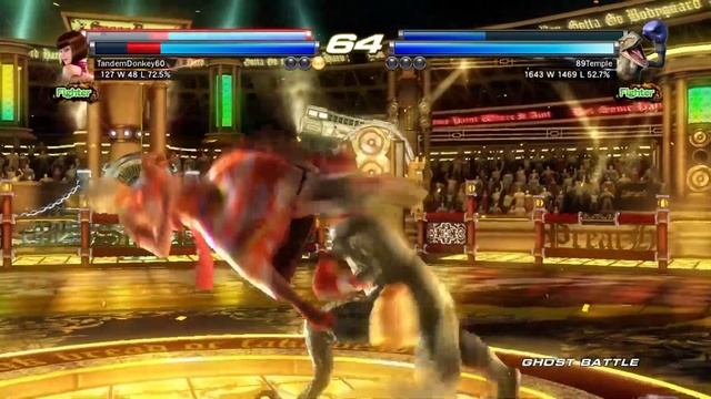 Tekken Tag 2 Armor King (Karate) & Anna Williams (Chinese Dress) смотреть онлайн
