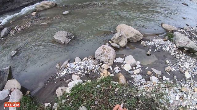 Чечня Река Ярыксу Ловля усача на донку смотреть онлайн