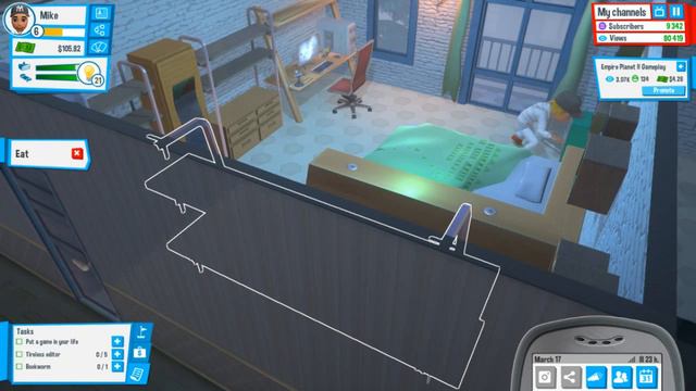 Продолжаем Жизнь Ютубера|Youtubers Life #2 смотреть онлайн