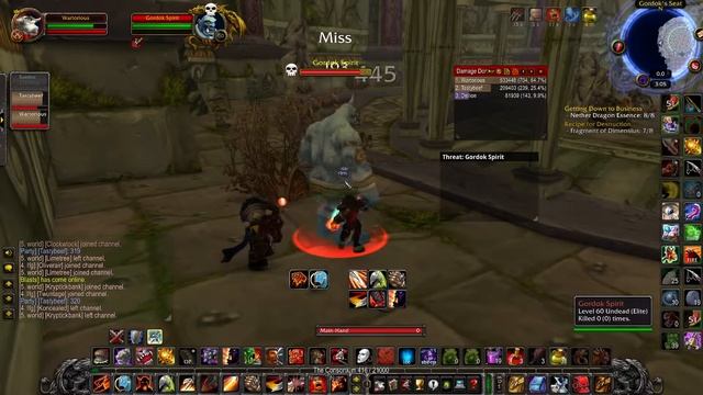WoW Classic TBC: Infinite Weapon Skill and Target Dummy DMN Treasure Run смотреть онлайн