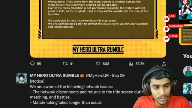 Fixing My Hero Ultra Rumble: Network Error, Maintenance & Crossplay Updates смотреть онлайн