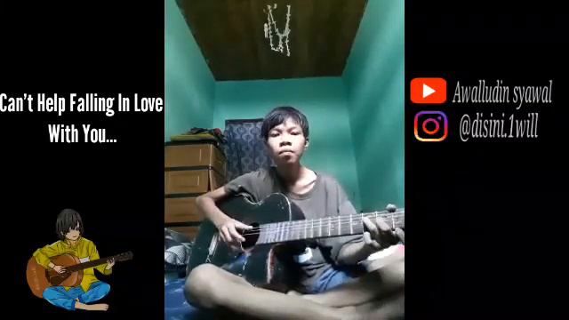 Can't Help Falling In Love - Twenty One Pilots (Cover Fingerstyle Guitar By 4wall)🎸 смотреть онлайн