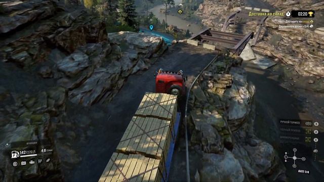 SnowRunner Таймыр(РФ)-Карта-Зимнегорск/Состязание-Доставка на склад/(ЗОЛОТО)Voron D-53233?#40 смотреть онлайн