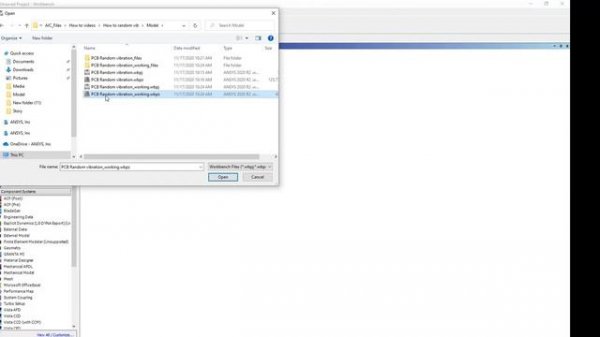 Performing Random Vibration Analysis Using Ansys Mechanical — Lesson 1