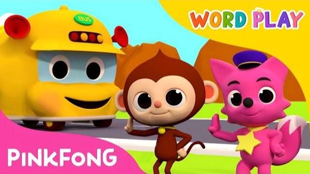 The Wheels On The Bus | Word Play | Pinkfong Songs For Children