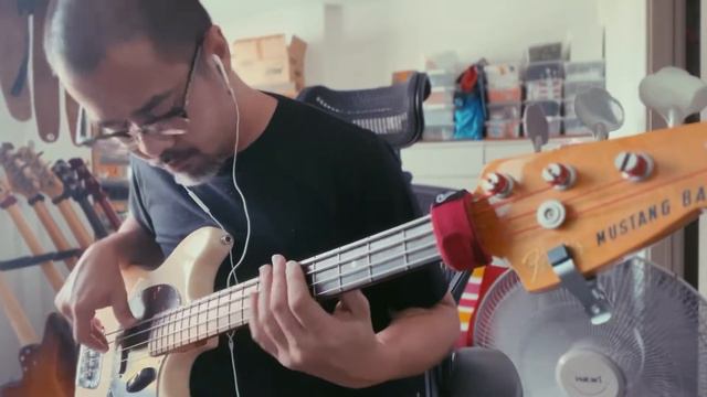 Fender Mustang Bass MIJ w/ Nordstrand Pickup - Muse: Compliance Bass Cover смотреть онлайн