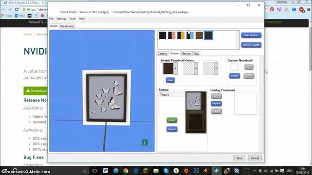 Sims 4 Studio Tutorial: How To Easily Create Custom Paintings смотреть онлайн