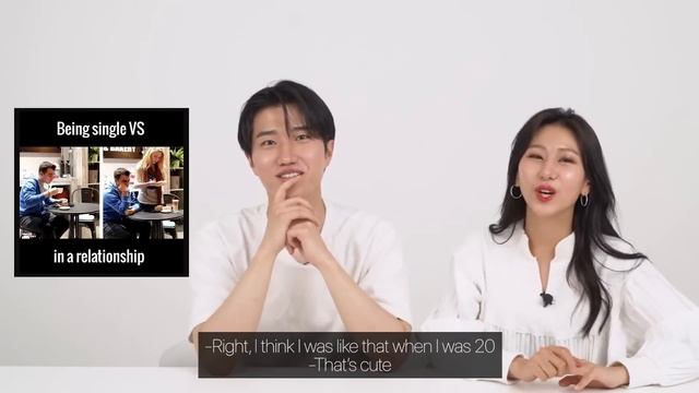 Koreans React To Single vs Relationship Meme! смотреть онлайн