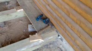 Устройство деревянного пола/устройство террасы