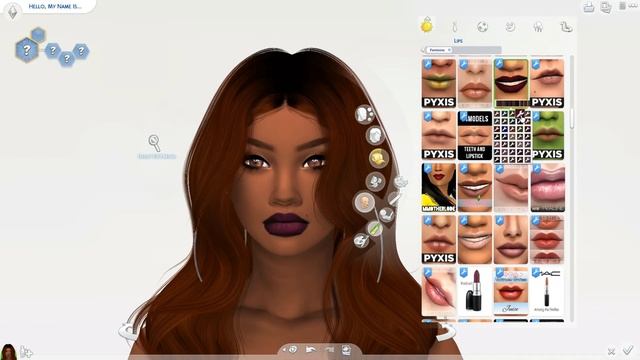 MELANIN CURVES | THE SIMS 4 CREATE A SIM | FULL CC LIST смотреть онлайн