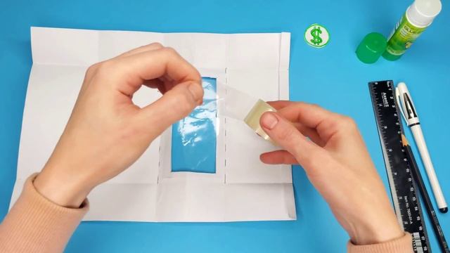 ? How to make a TRANSPARENT MONEY BANK out of paper // DIY Piggy Bank смотреть онлайн