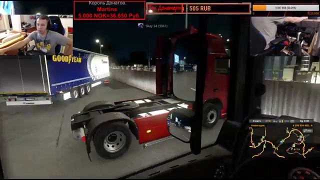 Дальнобой в игре Euro Truck Simulator 2 №180 смотреть онлайн