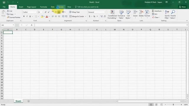 Lession 3 Ribbon Bar in Microsoft Excel 2016 - Hindi смотреть онлайн