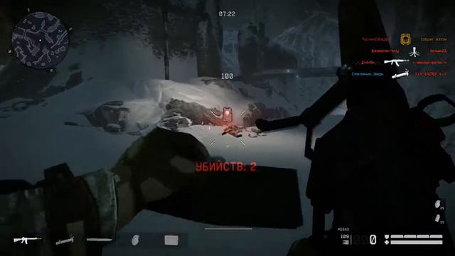 Warface режим выживание - "Сибирь" (Новый год) с винтовкой M16A3 смотреть онлайн