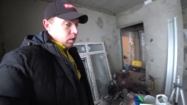 Вечные вёдра для стройки КАПАС. Наливной пол на саморезах! Остекление балкона зимой! смотреть онлайн