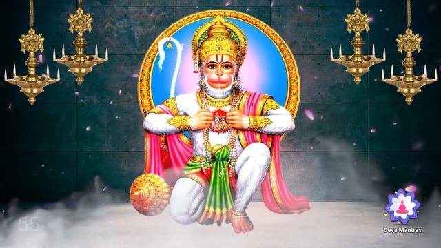 Om Shri Hanumate Namah 108 Times | ओम श्री हनुमते नमः मंत्र | Hanuman Mantra Power смотреть онлайн