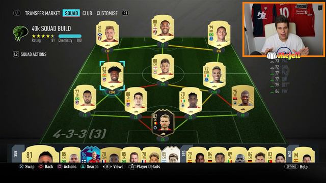 AMAZING CHEAP 40K-50K HYBRID SQUAD BUILDER | FIFA 20 SQUAD BUILDER