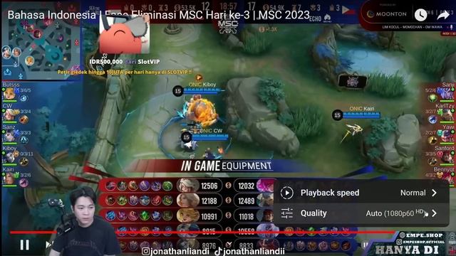 THE REAL ULTRA EPIC MASTER COMEBACK TERGILA!! 7 LORD DITAHAN OLEH ONIC!! - ECHO vs ONIC Match 3 смотреть онлайн