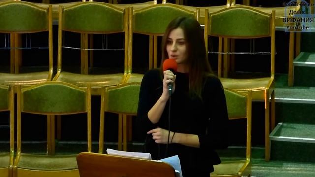 Я целый день стих Дробовская Анна 29.01.2017 Централ. церковь в ц. Вифания смотреть онлайн