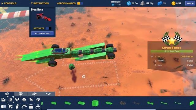 Evolving Faster and Faster Dragsters by Survival of the Fittest! (Trailmakers Multiplayer Gameplay) смотреть онлайн