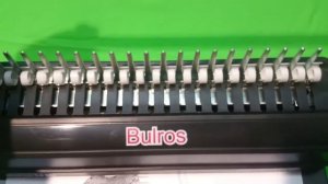 Переплётчик на пластиковую пружину BULROS U12[720p]