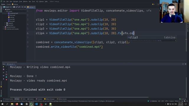 Automated Video Editing with MoviePy in Python смотреть онлайн